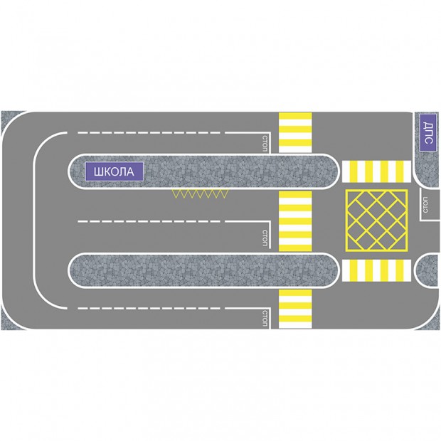 Имитация проезжей части 5000х10000 мм
