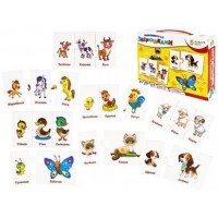Игра-пазл Знакомимся со зверюшками ИН-7622 BRIGHT KIDS Игра-пазл Знакомимся со зверюшками ИН-7622 BRIGHT KIDS