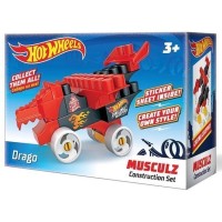 Конструктор Bauer 713 hot wheels серия musculz Drago