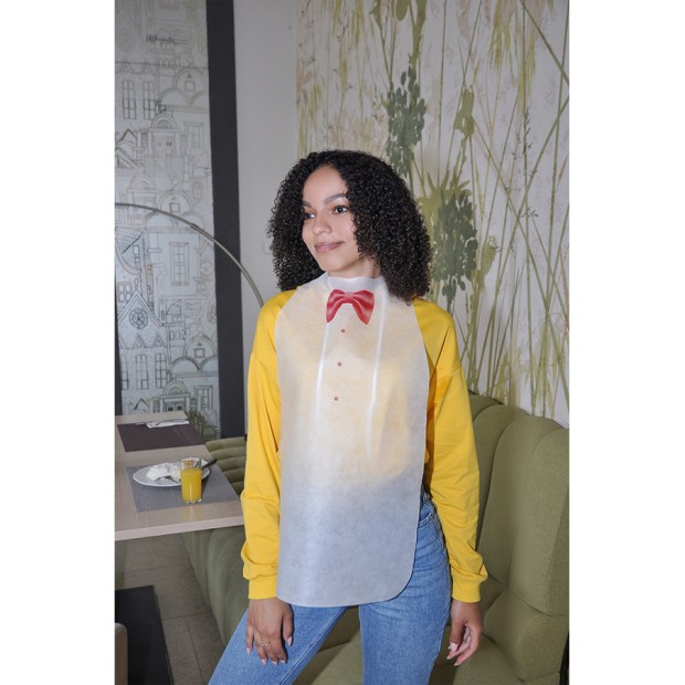 Нагрудник для ресторана (одноразовый) Нагрудник для ресторана (одноразовый)