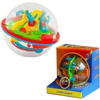 Шар-Лабиринт Track Ball 3D 100 ходов 13см НВ047836