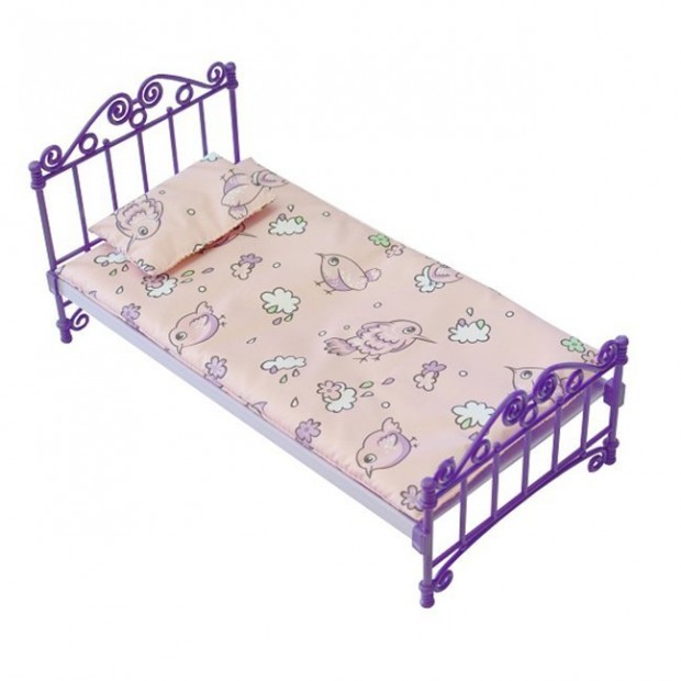 Мебель Кровать фиолетовая С-1424 Огонек