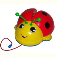 Каталка Божья коровка в сетке 7888 