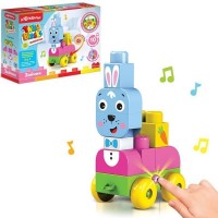Игрушка музыкальная Зайчик Talky Blocks кнопочка 4630027291707 Игрушка музыкальная Зайчик Talky Blocks кнопочка 4630027291707
