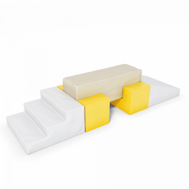 Мягкий спортивный модуль «Мост», пастель Мягкий спортивный модуль «Мост», пастель