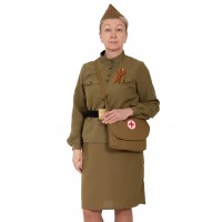 Медсестра Военная взрослый S - Карнавал для взрослых Медсестра Военная взрослый S - Карнавал для взрослых