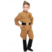 Солдатик в САПОГАХ (галифе) детский XL 5098.2 (146) - Воины победы