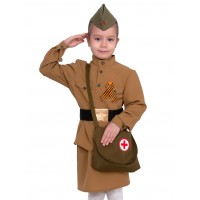 Медсестра военная детский.    XS (110)  5103.2-XS - Воины победы