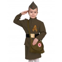 Медсестра военная детский. L (140) - Воины победы Медсестра военная детский. L (140) - Воины победы