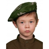 Берет КМФ берёзка (ткань) детский - Воины победы Берет КМФ берёзка (ткань) детский - Воины победы