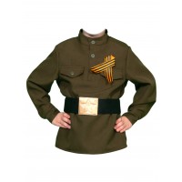 Гимнастёрка с ремнём детский  XL (146) - Воины победы