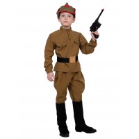 Красноармеец С МАУЗЕРОМ детский S (122) - Воины победы Красноармеец С МАУЗЕРОМ детский S (122) - Воины победы