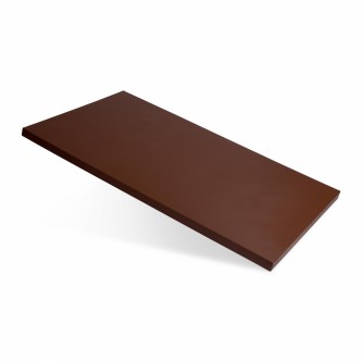 Доска разделочная 530х325х18 мм коричневая пластик Доска разделочная 530х325х18 мм коричневая пластик