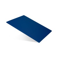 Доска разделочная 350х260х8 мм синяя пластик