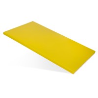 Доска разделочная 600х400х18 мм желтая пластик
