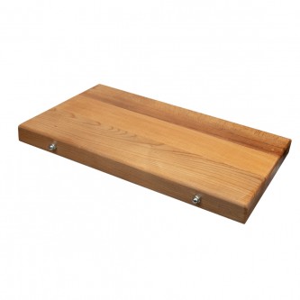 Доска разделочная с железными стяжками 480-500х300х40 мм бук Доска разделочная с железными стяжками 480-500х300х40 мм бук