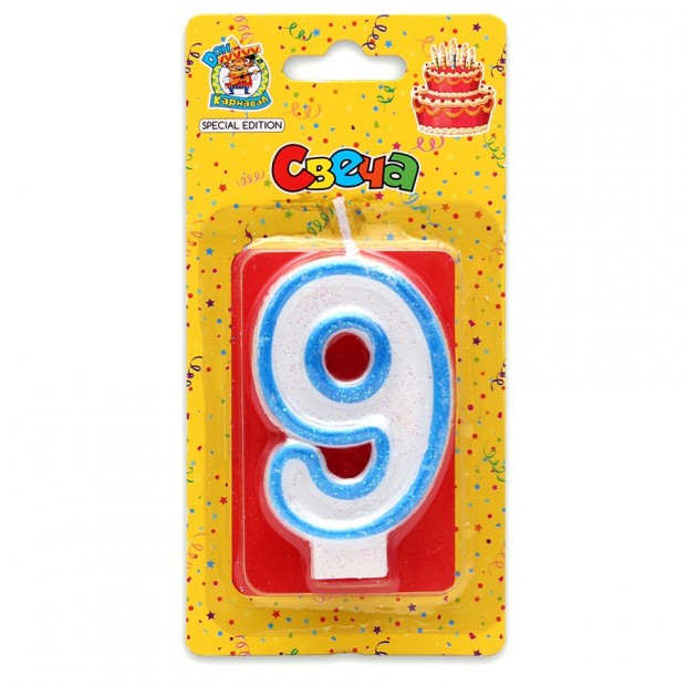 Свеча цифра Свеча цифра
