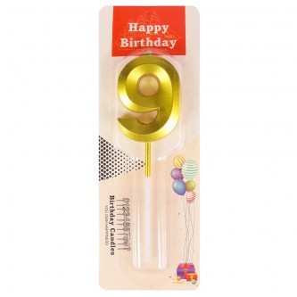 Свеча цифра 