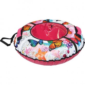 Тюбинг для катания 70смТБ2К-700 Бабочки Тюбинг для катания 70смТБ2К-700 Бабочки
