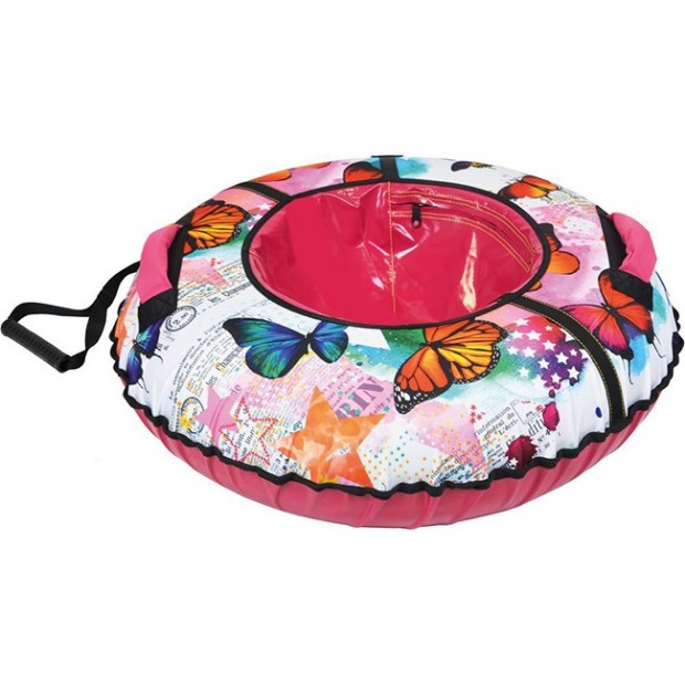 Тюбинг для катания 70смТБ2К-700 Бабочки Тюбинг для катания 70смТБ2К-700 Бабочки