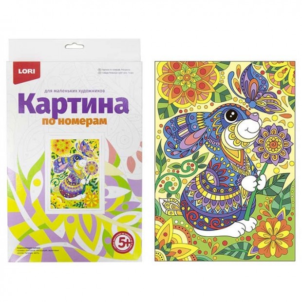Набор для творчества Картина по номерам для малышей Набор для творчества Картина по номерам для малышей