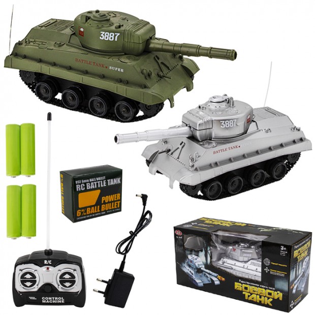 Танк на радиоуправлении 9343 в коробке Танк на радиоуправлении 9343 в коробке