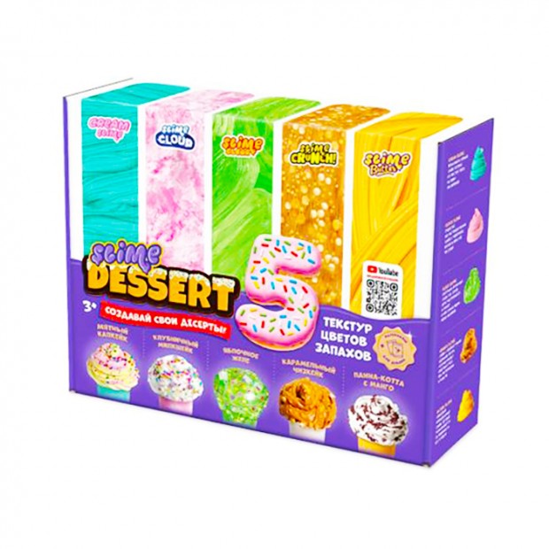 Лизун Slime Слайм Десерт 1 кг S130-56 Лизун Slime Слайм Десерт 1 кг S130-56