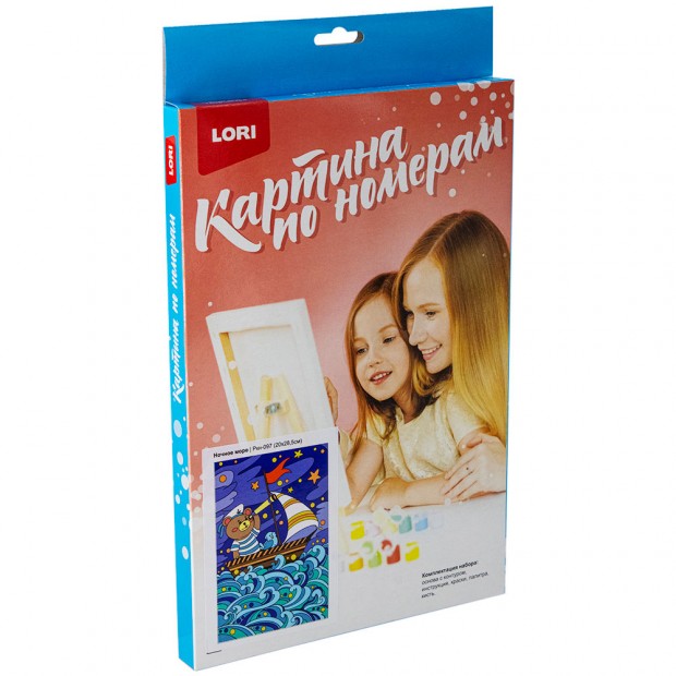 Набор для творчества Картина по номерам для малышей Набор для творчества Картина по номерам для малышей