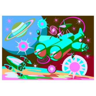 Набор для творчества Картина по номерам для малышей 