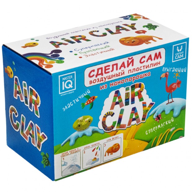 Набор для творчества Воздушный пластилин. Сделай сам Р1210 Master IQ²