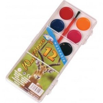 Акварель 12цв ZOO 29С1725-08 с/к медовая Акварель 12цв ZOO 29С1725-08 с/к медовая