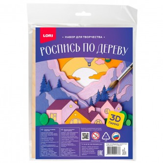 Набор для творчества Роспись по дереву.Панно 3D 