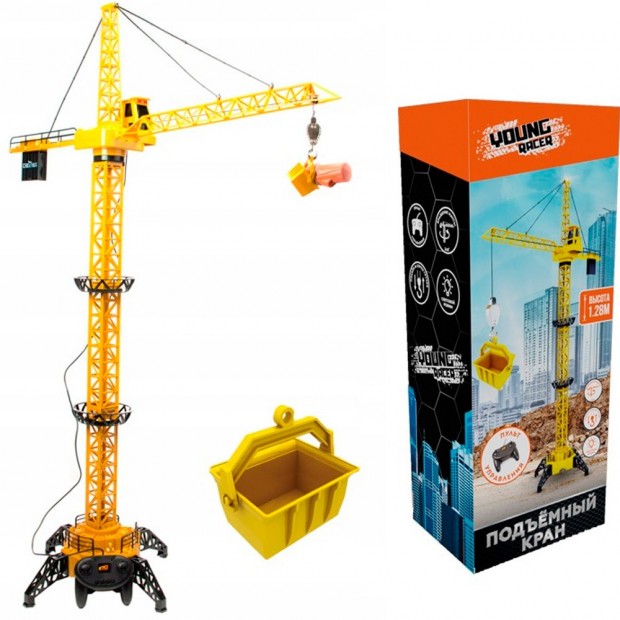 Спецтехника на дистанционном управлении 8054ЕYS Кран в коробке Спецтехника на дистанционном управлении 8054ЕYS Кран в коробке