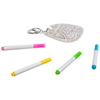 Набор для творчества Брелок - раскраска СОВУШКА ВВ3103 Bondibon