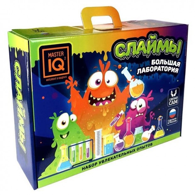Лизун Слаймы.Большая Лаборатория 021 Master IQ² Лизун Слаймы.Большая Лаборатория 021 Master IQ²