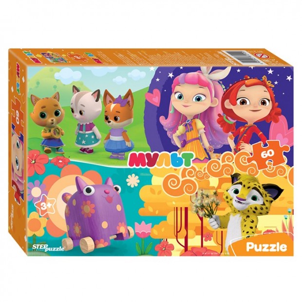 Пазл 60 Сказочный патруль и др. Мульт 81210 Степ /48/ Пазл 60 Сказочный патруль и др. Мульт 81210 Степ /48/