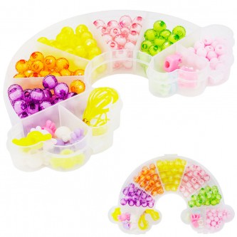 Набор бусин 005T Радуга в кор. Набор бусин 005T Радуга в кор.