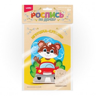Набор для творчества Роспись по дереву.Игрушка-сувенир Мишка путешественник Фнр-008 Lori Набор для творчества Роспись по дереву.Игрушка-сувенир Мишка путешественник Фнр-008 Lori