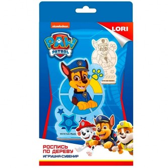 Набор для творчества Роспись по дереву.Игрушка-сувенир Щенячий патруль Набор для творчества Роспись по дереву.Игрушка-сувенир Щенячий патруль