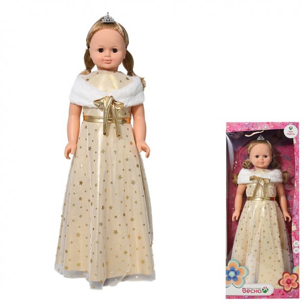 Кукла Снежана праздничная 5 озв В4138/о Кукла Снежана праздничная 5 озв В4138/о