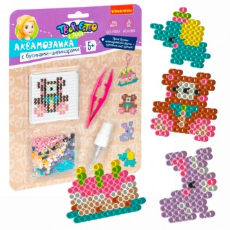Набор ДТ Аквамозаика с бусинами-цилиндрами Набор ДТ Аквамозаика с бусинами-цилиндрами