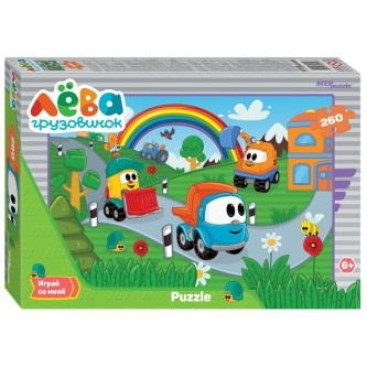 Пазл 260 Грузовичок Лёва 95127 Степ /24/ Пазл 260 Грузовичок Лёва 95127 Степ /24/