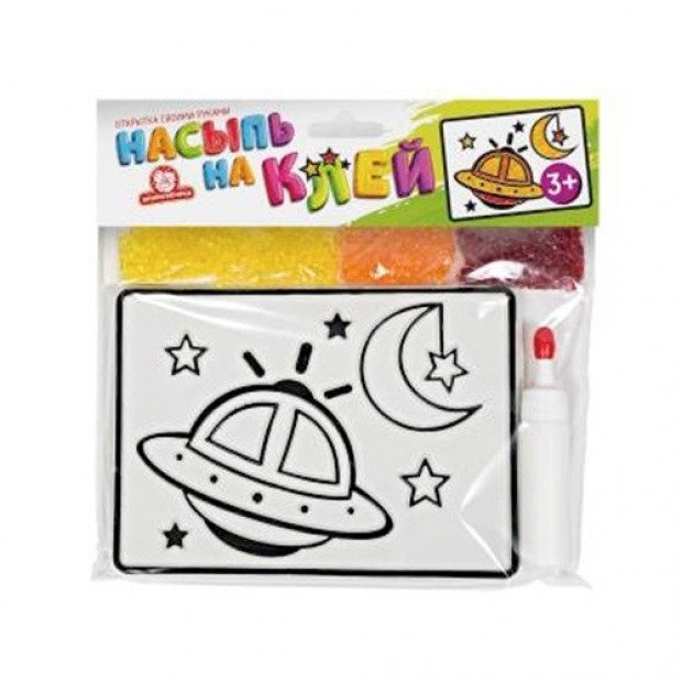 Набор для творчества Насыпь - На клей НЛО 1145К Набор для творчества Насыпь - На клей НЛО 1145К