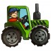 Деревянный конструктор на липучках Трактор ОА-00000168 /Арбо/ Деревянный конструктор на липучках Трактор ОА-00000168 /Арбо/