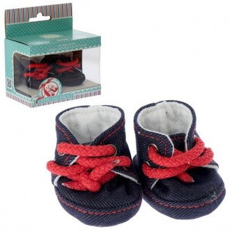 Обувь для куклы Кроссовки синие 07-01 Обувь для куклы Кроссовки синие 07-01