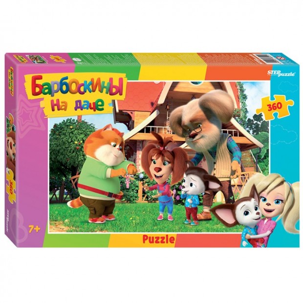 Пазл 360 Барбоскины на даче 96101 Степ /12/ Пазл 360 Барбоскины на даче 96101 Степ /12/