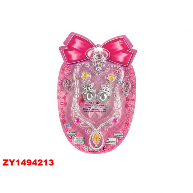 Набор бижутерии ZY1494213 на блистере Набор бижутерии ZY1494213 на блистере