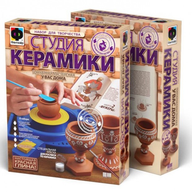 Набор для творчества Студия керамики Фужеры 218002 Набор для творчества Студия керамики Фужеры 218002