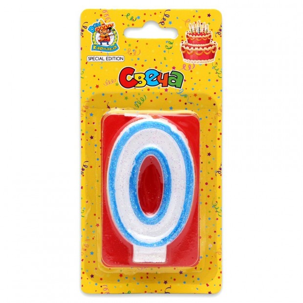 Свеча цифра Свеча цифра