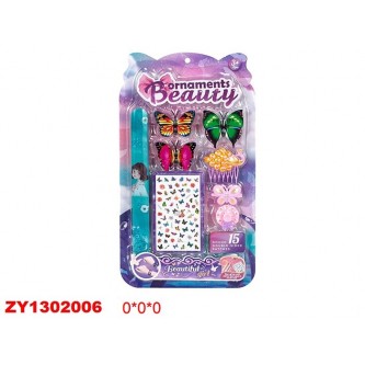 Набор бижутерии 210-11JDL изготовление браслетика на блист. Набор бижутерии 210-11JDL изготовление браслетика на блист.